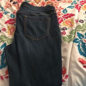 Old Navy Rockstar Skinny Dark Blue Jeans